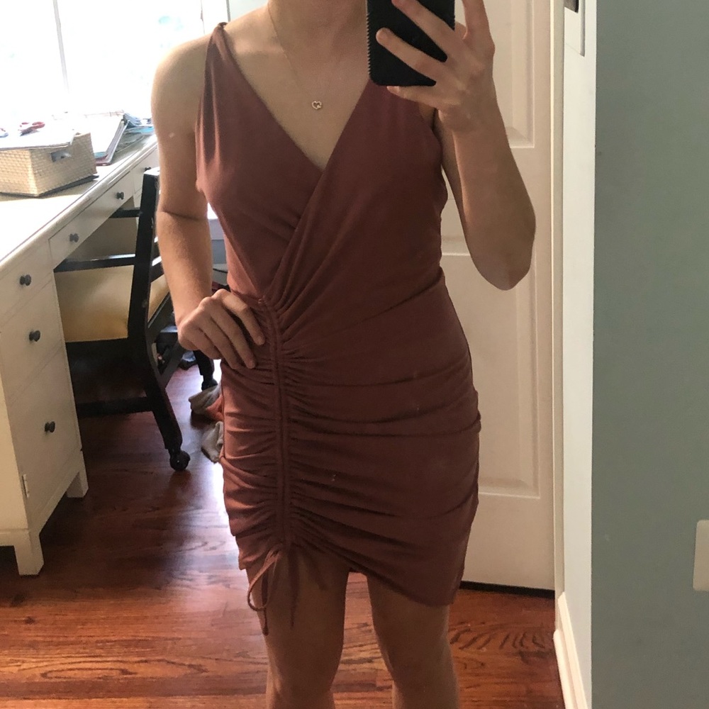 Dark Purple bodycon dress